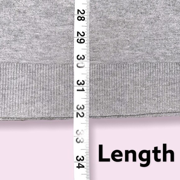 BB Dakota Steve Madden Olivia Sweater Dress Grey Crewneck Knit Womens Size Small - Picture 8 of 11